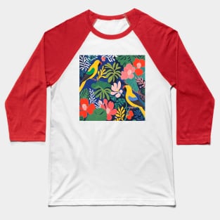 Tropical  Garden Baseball T-Shirt